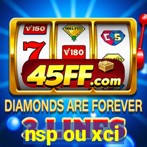 nsp ou xci